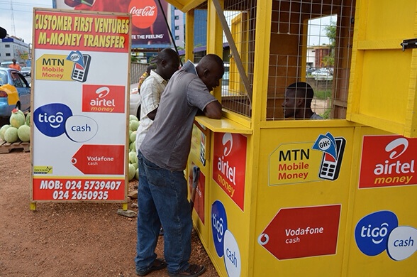 Robbers snatch mobile money box in daylight