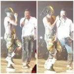 VIDEO: Asamoah Gyan joins Stonebowy to perform on stage at Ghana Meets Naija 2018