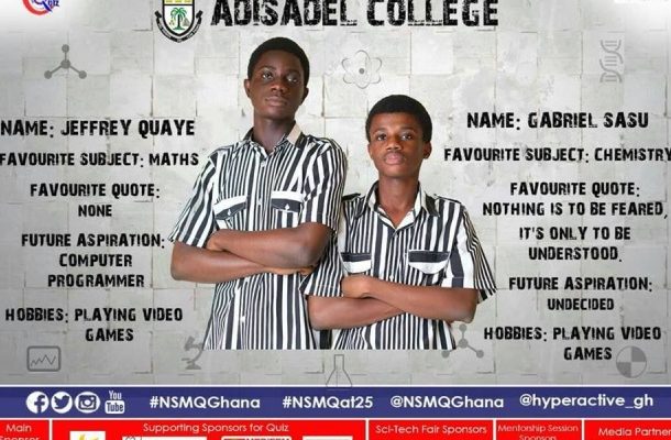 NSMQ18: Ken Agyapong gifts GHS10,000 to Adisco reps
