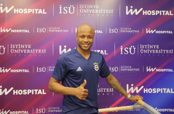 OFFICIAL: Turkish giants Fenerbaçe unveil Andre Ayew| Video