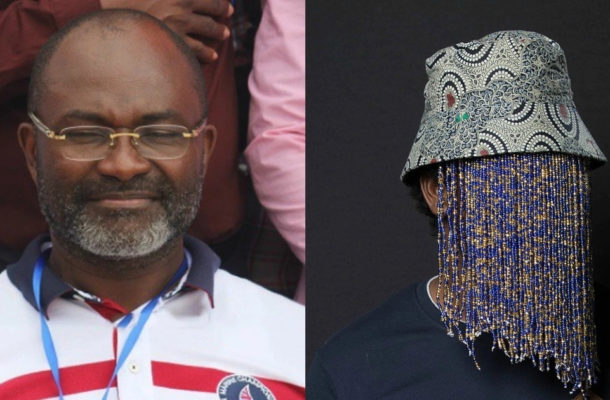 VIDEO: Tight security prevents scene as Anas and Ken Agyapong clash at a radio station