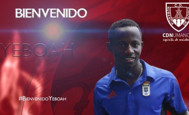 EXCLUSIVE: Spanish side CD Numancia sign Ghanaian winger Yaw Yeboah on a three-year deal