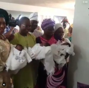 PHOTOS: Couple welcome a set of triplets after 20 years of marriage