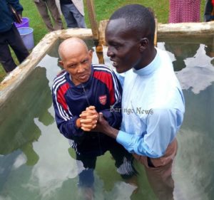 PHOTOS: 94-year-old man baptized with 5000 liters of boiled water