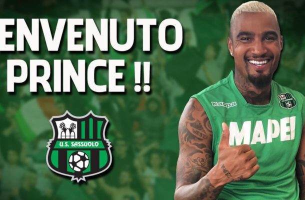 OFFICIAL: Sassuolo announce Kevin Prince Boateng signing