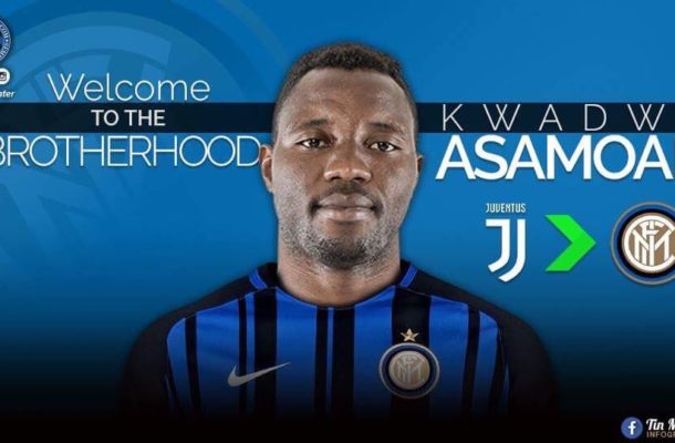EXCLUSIVE: Inter Milan hand Kwadwo Asamoah No.18 jersey
