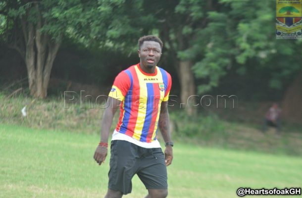 Ghana ace Sulley Muntari plays for Hearts of Oak in friendly win over Bechem United