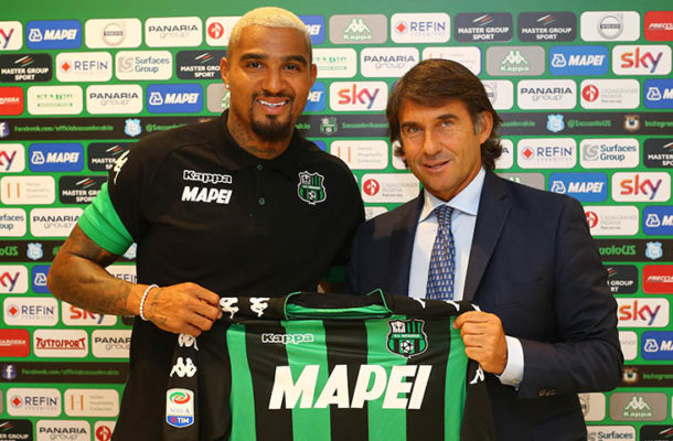 He’s a champion! Sassuolo defender hails hat trick hero KP Boateng
