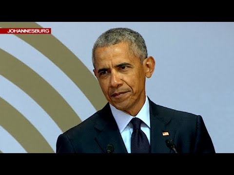 VIDEO: Obama delivers powerful speech at the Nelson Mandela Annual Lecture