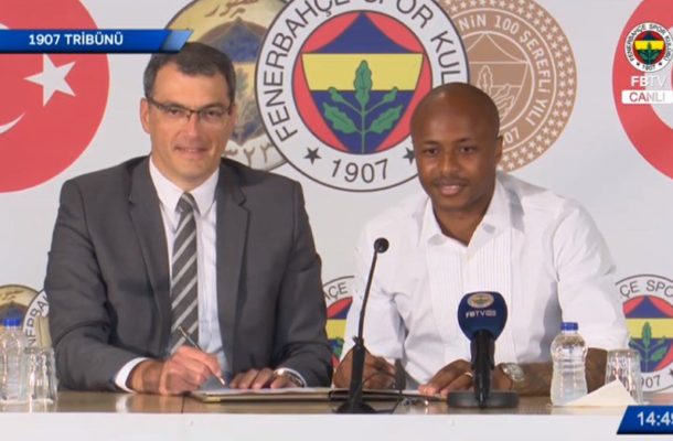 Ayew becomes 4th Ghanaian to sign for Fenerbahçe