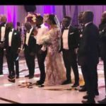 PHOTOS: Celebrities show up at Sarkodie and Tracy's lavish white wedding ceremony