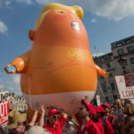 Thousands protest Trump’s UK Visit