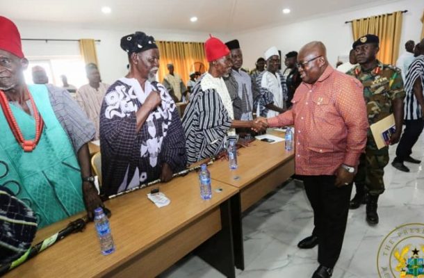 We are proud of you – U/W Chiefs tell Akufo-Addo