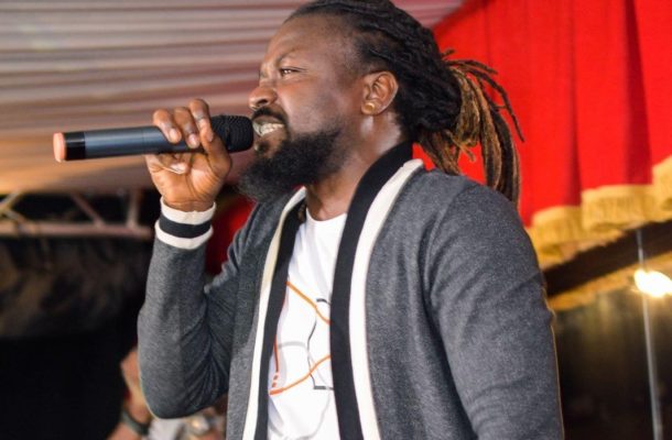 VIDEO: Samini performs at NPP’s statue-unveiling event held at Dansoman