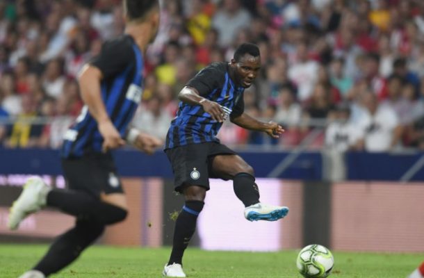 Inter Milan sweat over Kwadwo Asamoah’s fitness ahead of Sassuolo clash