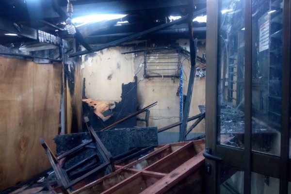 PHOTOS: Fire guts Mankranso government hospital