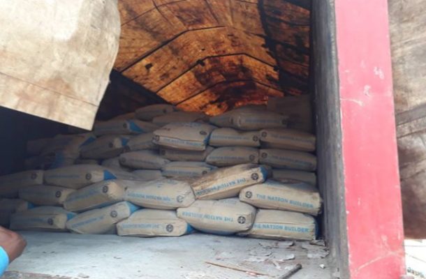 Tax evasion: 8000 cartons of sardines turn into cement bags