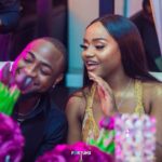 PHOTOS: Davido & his girlfiend Chioma pose on the airstairs of his new private jet