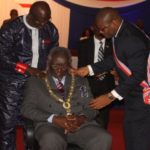 Kufuor decorated with highest national award of Liberia