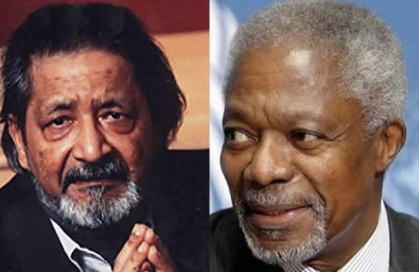 V.S. Naipaul and Kofi Annan: Death of opposites
