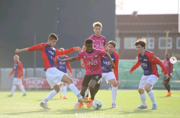 Ghanaian youngster Ernest Agyiri thanks Norwegian outfit Valeranga as loan spell comes to an end