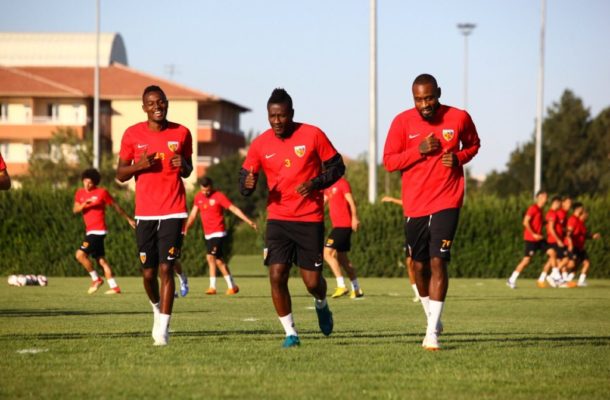 Kayserispor duo Bernard Mensah, Gyan intensify preparation ahead of season opener