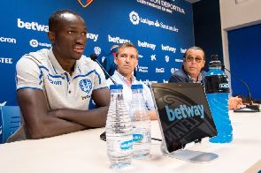 Dwamena reveals Emmanuel Boateng influence on his move to Levante
