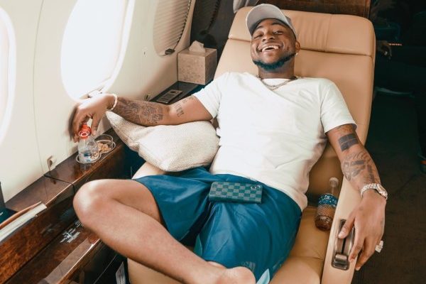 PHOTOS: Davido buys Private Jet; arrives in Nigeria