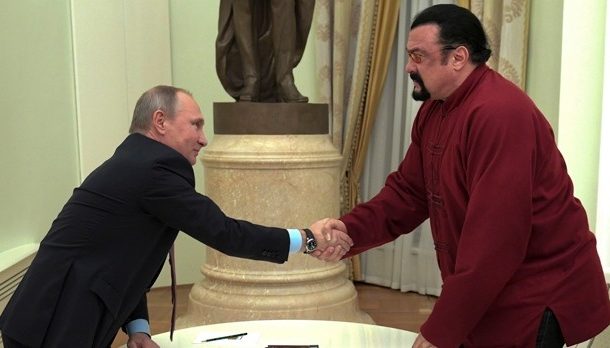 American Actor Steven Seagal appointed Russian ministry's 'special representative'