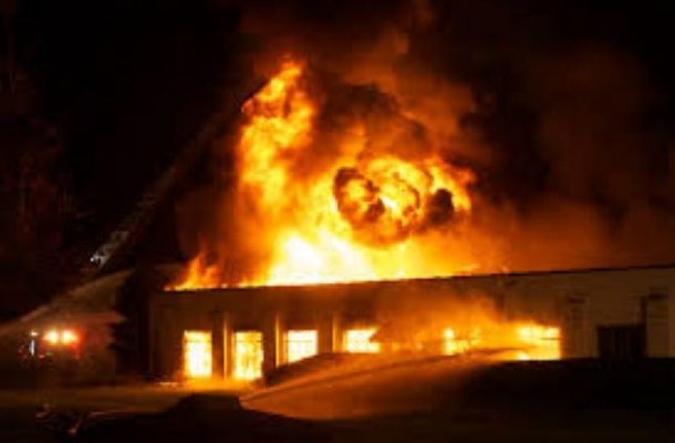 Fire guts Nkwanta Education office