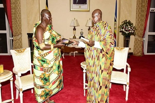 Asantehene meets Museveni over Ghana-Uganda ties