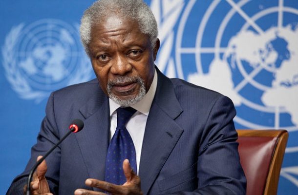 Thank you Ghana for uniting behind Kofi Annan's funeral