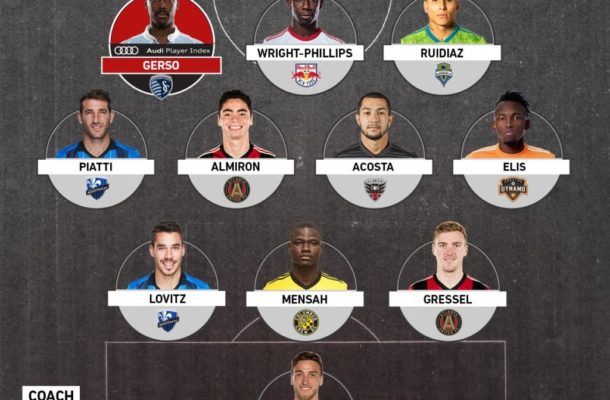 Black Stars defender Jonathan Mensah selected to MLS Team of the Week