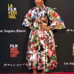 PHOTOS: Joselyn Dumas stuns as she attends Premiere for ’40 & Single’ at 2018 LA Film festival