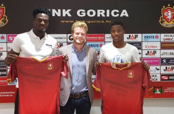Accra Lions FC duo Nasiru Moro and Ahmed Ramzy Yussif join Croatian side HNK Gorica