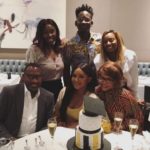 PHOTOS: Mr Eazi joins his girlfriend's billionaire family to celebrate her graduation in London