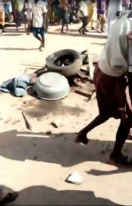 VIDEO: Suspected kidnapper stoned to death for stealing 3-year-old child
