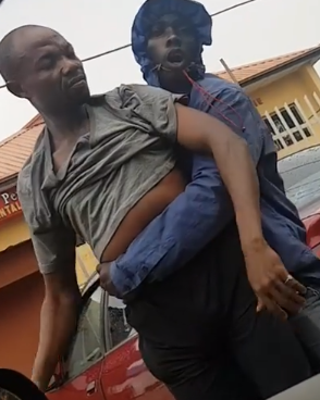 VIDEO: Okada man raises alarm after random man touches him and his manhood disappears