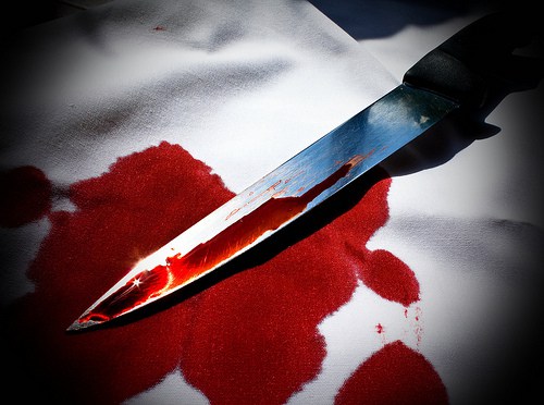 Man butchers landlord; wounds two others