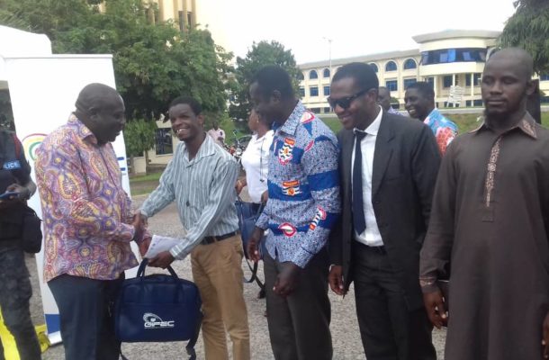 UCC: GIFEC donates NVDA laptops to students with disabilities