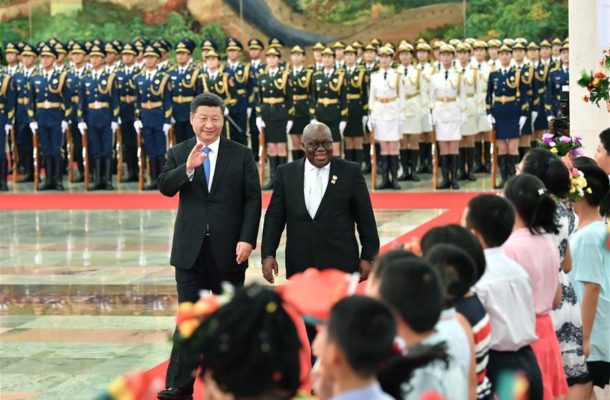 VIDEO: Chinese Police Band plays ‘Oye’ to surprise Akufo-Addo