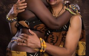 Highlife legend Ben Brako shares risque picture; goes semi-nude with wife in new photos