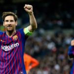 Messi scores twice  as Barca hold off Spurs comeback