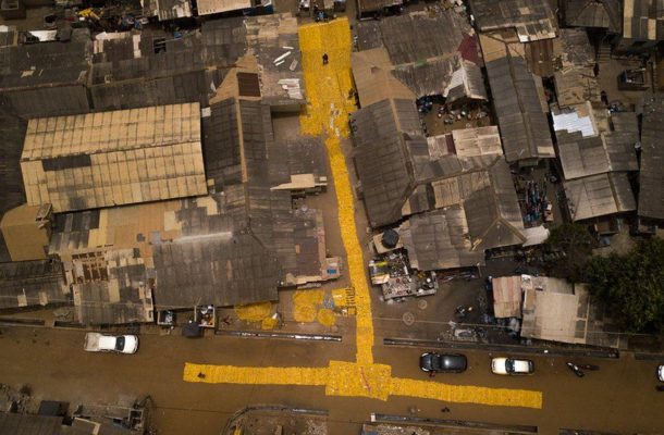 In pictures: Follow Ghana's 'yellow-brick road'