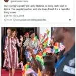 Africans love my wife – Donald Trump
