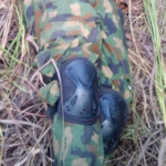 PHOTOS: Armed robber kitted in military camouflage killed