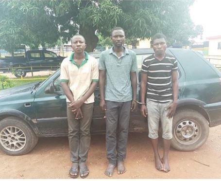 PHOTO: University graduates turned notorious kidnappers arrested