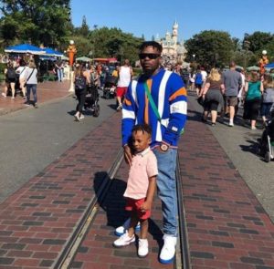 PHOTOS: Nigerian rapper, Olamide takes his son on a trip to Disneyland
