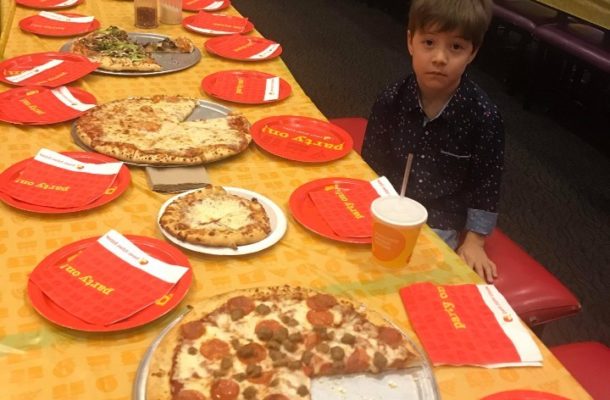 SAD: Boy eats alone at his birthday after his mum invited 32 classmates and no one showed up
