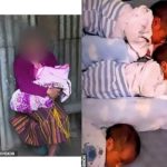 SAD PHOTOS: 13-year-old girl gives birth to triplets after being raped in the street